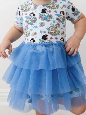 Blush Lotus Fairest Snow White Tutu Dress 4T NIB